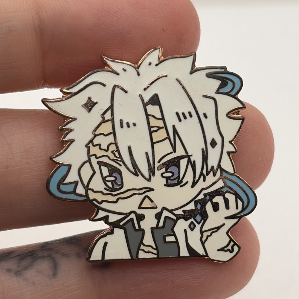 Sanemi Shinazugawa Demon Slayer: Kimetsu no Yaiba Chibi Anime Lapel Hat Pin